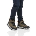 Cool Haki Gri Cırtlı Kaymaz Taban Erkek Çocuk Outdoor Bot Doruk F