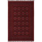 Cool Halı Atlas 03 Kırmızı Mutfak Halısı Yıkanabilir Halı Kaymaz Taban Afgan Halısı Salon Halısı