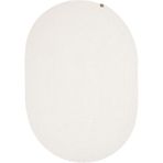 Cool Halı Glenn 610 Beyaz Banyo Halısı Antre Hol Halısı Hasır Dokulu Oval Banyo Dekoratif Paspas Mutfak Halısı