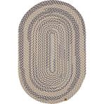 Cool Halı Glenn 616 Renkli Oval Paspas Örgü Hasır Kilim Yolluk Dekoratif Mutfak Balkon Banyo Halısı Çok Renkli