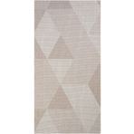 Cool Halı Grande 03 Bej Mutfak Halısı Yıkanabilir Mutfak Kilimi Kaymaz Tabanlı Geometrik Desenli Mutfak Yolluk