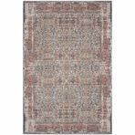 Cool Halı Hanedan Gri Halı Klasik Desenli Modern Ev Oda Halısı Etnik Desenli Vintage Halı Dokuma Salon Halısı 200x300