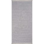 Cool Halı Olinda 1102 Gri Mutfak Halısı Yumuşak Bukle Dokuma Tezgah Önü Leke Tutmayan Iskandinav Yolluk Halı - 80 x 200 cm