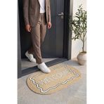 Cool Halı Passy Welcome Kapı Önü Paspası Dekoratif Balkon Ev Giriş Dış Kapı Önü Karşılama Paspası (40x60)