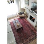 Cool Halı Private Bordo Eskitme Halı Vintage Halı Yolluk Dijital Baskı Halı Makinede Yıkanabilir Salon Halısı