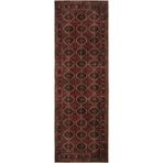 Cool Halı Private Bordo Eskitme Vintage Halı Otantik Etnik Desenli Şönil Yolluk Yıkanabilir Hol Koridor Halısı