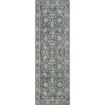 Cool Halı Private Yeşil Eskitme Vintage Halı Etnik Desenli Otantik Şönil Yolluk Yıkanabilir Hol Koridor Halısı