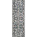 Cool Halı Private Yeşil Eskitme Vintage Halı Etnik Desenli Otantik Şönil Yolluk Yıkanabilir Hol Koridor Halısı
