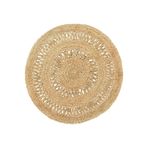 Cool Halı Stew Ca-112 Natural Yuvarlak Jüt Halı El Dokuma Hasır Halı Dekoratif Jüt Örgü Halı Vintage Jüt Kilim