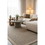 Cool Halı Sydney Bej Sisal Halı Hasır Dokulu Salon Yatak Odası Mutfak Oturma Odası Antre Hol Koridor Halısı