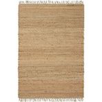 Cool Halı Vime 02 Natural Jüt Halı Yolluk El Dokuma Jüt Kilim Hasır Dekor Otantik Halı bohem el halı Bej