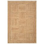 Cool Halı Vime 06 Natural Jüt Halı Yolluk El Dokuma Jüt Kilim Hasır Halı Dekor Otantik Halı Bohem El Halısı