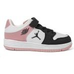 Cool Haykat Siyah-Pembe Cırtlı Ortopedik Sneakers Kız Çocuk Spor Ayakkabı
