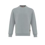 cool hill ch exclusive Erkek 3 İplik Şardonlu Armalı Bisiklet Yaka Basic Sweatshirt (Buz Mavisi, S)