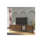 Cool Home Marin Tv Ünitesi Tv Sehpası 180 cm Çizgi desenli , Raflı , Ceviz