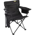 Cool Ice Siyah Lüks Kamp Sandalyesi Xl - 6456 Ecorce Tube Marron - Polyester