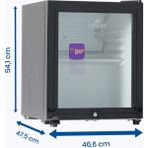 Cool Life 33-T Minibar 220 Volt Otel Buzdolabı Buzluksuz - Gri - Beyaz - 0,3 L