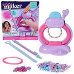 Cool MAKER Stack'd Heishi Studio bileklik, 1200'den fazla Heishi boncuk ve aksesuarlı, otomatik dizme, kendin yap takı seti, 15 şık bileklik için, 7 yaşından büyük çocuklar için