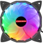 Cool Moon RGB PC Soğutma Fanı 12V RGB 4 Pinli 12 cm Sessiz Kasa Fan