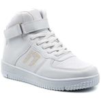 Cool Pekin Unisex Çocuk Günlük Sneaker Uzun Spor Bot - Beyaz
