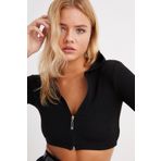 Cool & Sexy EY1032 Siyah Kadın Bluz