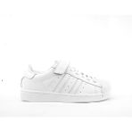 Cool Starkids Cırtlı Ortopedik Unisex Sneaker Çocuk Spor Ayakkabı - Beyaz