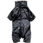 Cool Suit Xs Su Geçirmez Boynu Kürklü Siyah Kamuflajlı Köpek Kıyafeti