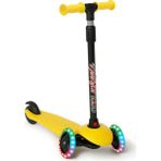 Cool Wheels 3 3 Dragon Sarı LED Işıklı 4 Tekerlekli Scooter 3-12 Yaş Eğlenceli Kullanım