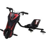 Cool Wheels Elektrikli Drift Scooter 24 V 100 kg Kapasite Işıklı ve Müzikli Eğlenceli Tasarım - Kırmızı
