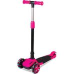 Cool Wheels Işıklı Katlanır Scooter Pembe 3 Tekerlekli Eğlenceli Oyun Seti