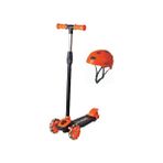 Cool Wheels Tekerlekli Kasklı Twist Scooter Turuncu