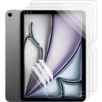 Coolacs Apple iPad Air 11 Inç 2026 M4 Uyumlu Tam Koruma Nano Esnek Tablet Kırılmaz Ekran Koruyucu 3 Adet - iPad Air 11 2026 M5 - Şeffaf