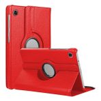 Coolacs Lenovo Tab M10 Plus Gen 3 (3. Nesil) TB-125F - TB-128F Kılıf 360° Dönebilen Standlı Tablet Kılıfı - Kırmızı