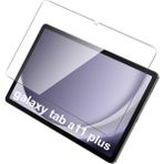 Coolacs Samsung Galaxy Tab A11 Plus SM-X230 ile Uyumlu Kırılmaz Tablet Temperli Cam Ekran Koruyucu - Şeffaf