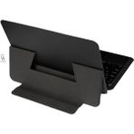 Coolacs Samsung Galaxy Tab S8 Plus SM-X800 Uyumlu Touch Padli Tablet Kılıfı Bluetooth Bağlantılı Klavye - Galaxy Tab S8 Plus X800 - Siyah