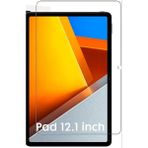 Coolacs Xiaomi Poco Pad 12.1 İnç ile Uyumlu Kırılmaz Tablet Temperli Cam Ekran Koruyucu - Şeffaf