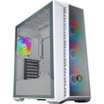 Cooler Master CM MasterBox 520 Beyaz Tempered Glass ARGB 4x120mm Fanlı, Mesh Ön Panel Pencereli MidTower Kasa