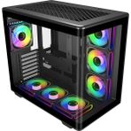 Cooler Master Elite 600 Curve TG Siyah ARGB 7x12 Fanlı, Back-Connect Anakart Destekli MidTower Kasa (E600-KGNN-S02) - Yok