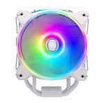 Cooler Master Hyper 212 Halo Beyaz CPU Soğutucu - 120mm Fan | Destek AMD ve Intel CPU Soketi AM5, AM4/LGA 1700, 1200, 1151, 1150| PWM Kasa Fanları | 51.88 CFM Hava Akışı | 4 Isı Borusu | Gen 2 ARGB