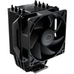 Cooler Master Hyper 411 Nano CPU hava soğutucu, 4 ısı borusu (TDP 180 W), kolay monte edilen 92 mm fan (PWM), 136 mm alüminyum soğutucu, düşük mesafeli, AMD ve Intel uyumlu