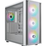 Cooler Master MasterBox 600 ARGB Tempered Glass White USB 3.2 E-ATX Mid Tower Kasa