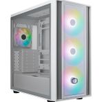 Cooler Master MasterBox 600 MB600-WGNN-S00 ARGB Fanlı Beyaz E-ATX Gaming Bilgisayar Kasası
