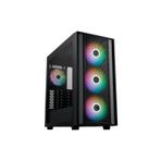 Cooler Master MasterBox 600 TG MB600-KGNN-S00 Mesh ARGB E-ATX Siyah Mid Tower Kasa