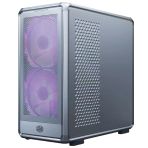 Cooler Master Masterframe 600 Mesh Argb 200Mm Tempered Glass Usb 3.2 Silver E-Atx Mid Tower Kasa