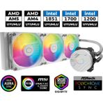 Cooler Master Masterliquid 360L Core ARGB White Beyaz 360MM Sıvı Soğutma İşlemci Sıvı Soğutucu