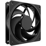 Cooler Master Mobius 140 Black Edition Kasa Fanı - Halka Bıçak Tasarımı (PWM), Son Derece Uzun Ömürlü Döngü Dinamik Rulman (maks. 76,5 CFM, 2,3 mmH2O, 30 dBA), Eğimli Air-Focus Çerçeve - Siyah