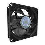 Cooler Master SickleFlow 80 - Geliştirilmiş Air Balance hibrit kanatlı kasa fanı, 30 CFM, 2,75 mmH2O, 6 ila 25 dBA, siyah