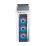 Coolermaster 520 MB520-WGNN-S03 Gamıng E-Atx Pc Kasası Beyaz - Siyah - Beyaz