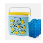 Coolist CLB30LM Limon Desenli Buzluk 3 Adet Buz Kaseti