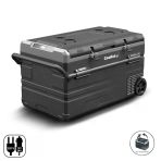 Coolist Clk120w 12/24V 220Volt 114 Litre Tek Bölmeli Tekerlekli Outdoor Kompresörlü Oto Buzdolabı/Dondurucu